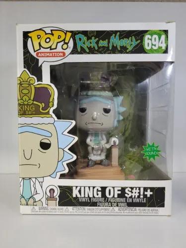 Funko Pop Original King of S#!+ - Rick & Morty - 694