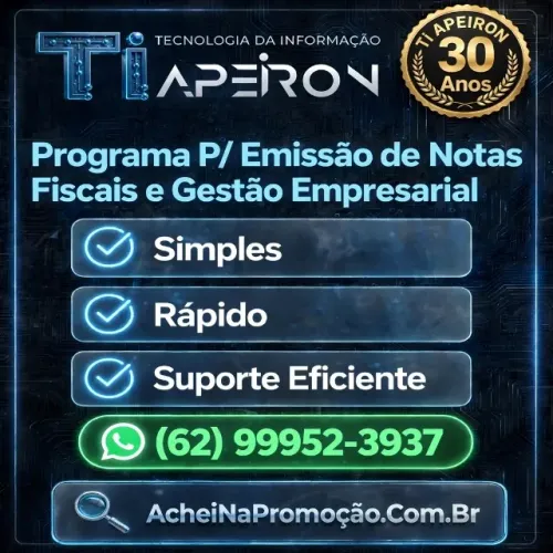 PROGRAMA GESTÃO EMPRESARIAL E EMISSÃO DE NOTAS FISCAIS