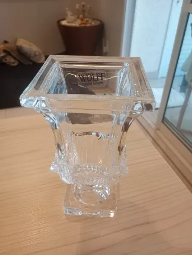 Vaso em cristal Wolff