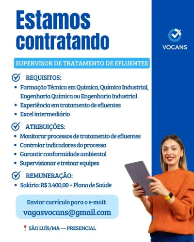 Supervisor de Tratamento de Efluentes