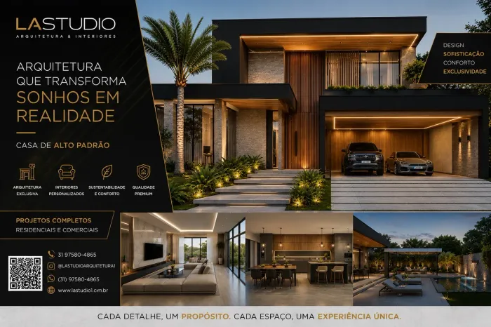 Projetos residencial e comercial