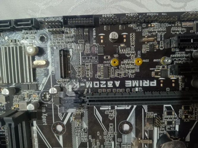 kit processador Ryzen 5 1600+ placa mãe A320M-K + placa de video GTX 750 ti 2gb