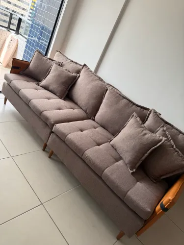 SOFÁ AVALLON - 4 LUGARES - LINHO