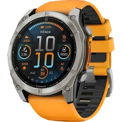 Relógio Garmin Fenix 8 AMOLED Sapphire 51MM
