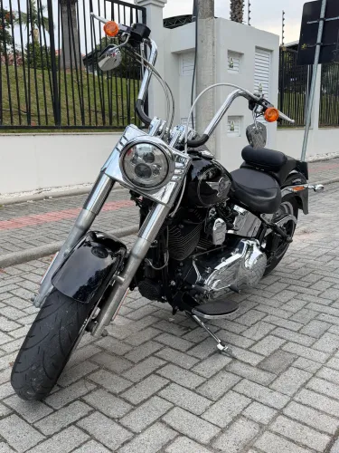 Harley-Davidson Fat Boy FLSTF 1580cc 2014 - Preta