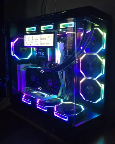 Gabinete Gamer Aigo Darkflash Arcee Dy470, Argb, Full-tower