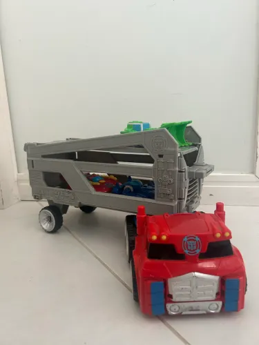 Optimus Prime Camión Tráiler Transformers