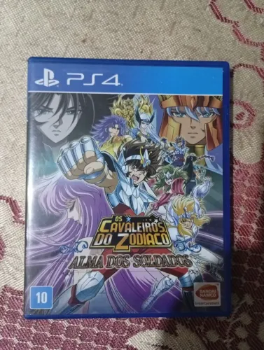 Jogo cavaleiros do zodíaco alma dos soldados ps4