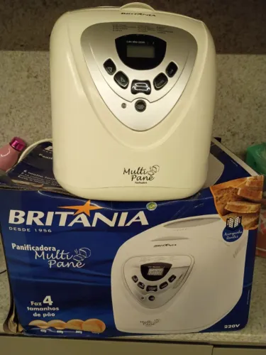 Panificadora Multipane Branca Britânia 220 V Nova na Caixa