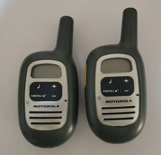Rádios walkie-talkie motorola mini talkabout FV-200