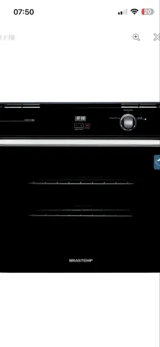 Forno Brastemp de torre a gás