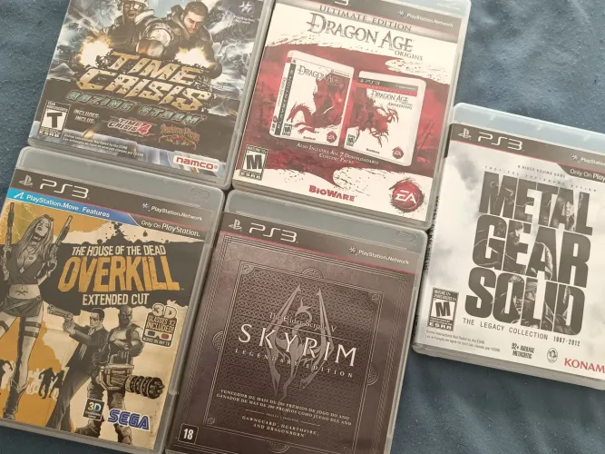 Jogos Originais Raros de PS3 - Colecionadores