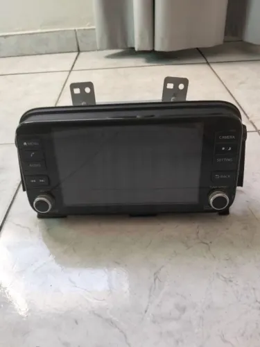 Multi Mídia Nissan Kicks + Moldura - Original