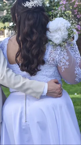 Vestido de noiva plus usado