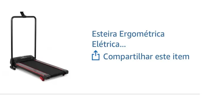 ESTEIRA SEMI NOVA COM CONTROLE REMOTO