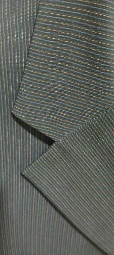 Blaser masculino preto com listra