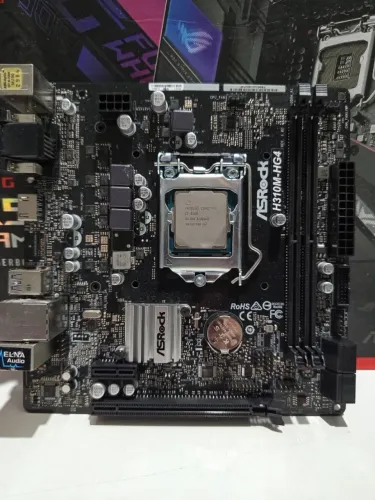 Kit i3-8100 + H310M Asrock + Tpm2.0 ativo