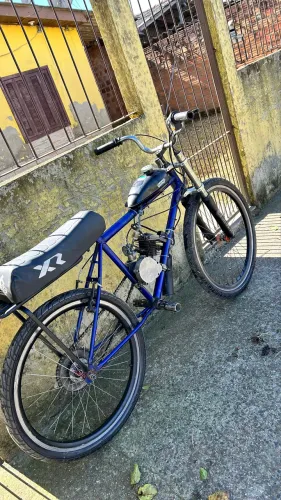 SÓ VENDA, BIKE MOTOR TOP 80cc!! SÓ SUBIR E ANDAR NADA PRA FAZER