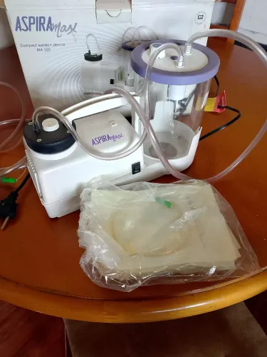 Vendo aspirador de sucção pulmonar e fluidos