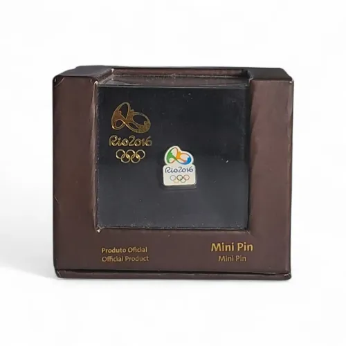 Mini Pin Olimpiadas 2016 OFICIAL E COM CAIXA