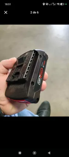 Bateria 18v para parafusadeira Bosch profissional original lacrado promoção entrego 