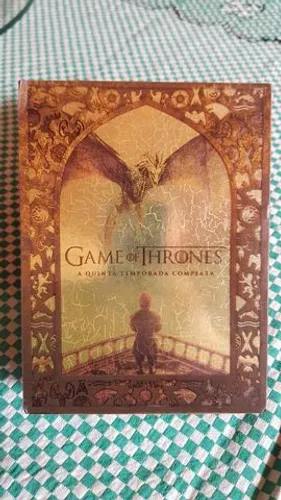 BOX DVD GAME OF THRONES 5a temporada completa original