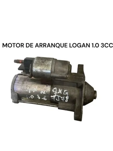 Motor de arranque logan 1.0 3 cilindros