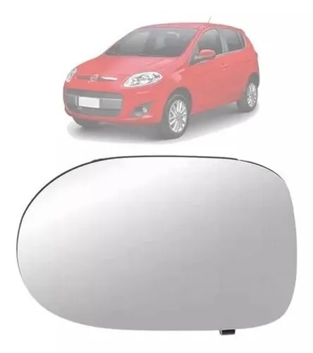 Lente Retrovisor Fiat Palio 2011/2017 Lado Esquerdo