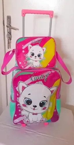 MOCHILA INFANTIL COM LANCHEIRA