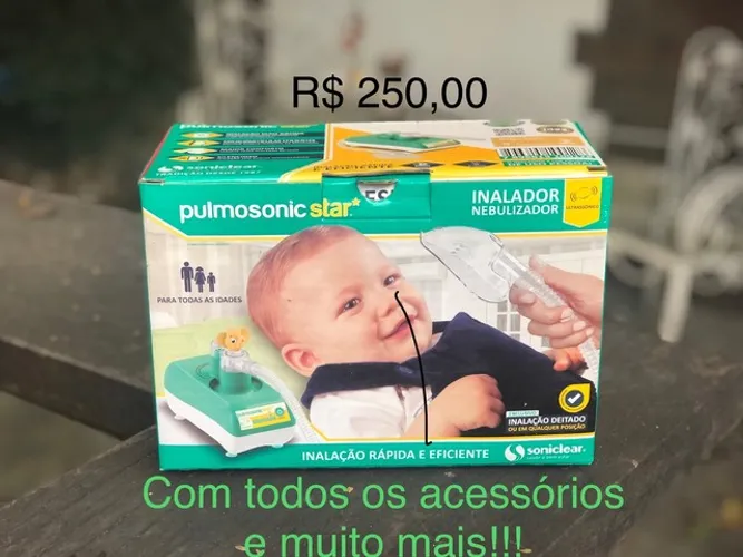 Nebulizador PULMOSONIC da SONICLEAR