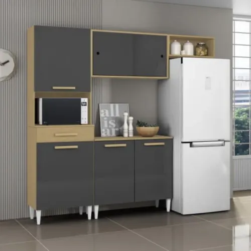 PROMOÇÃO COZINHA COMPLETA 6P ISABELLE (NOVA DIRETO DA FÁBRICA)