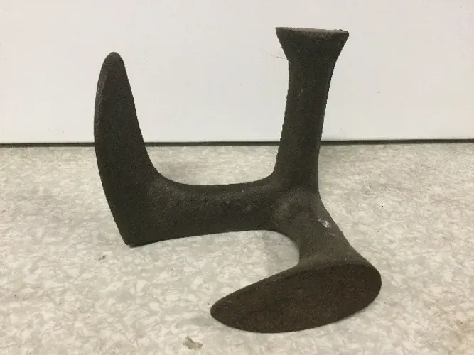 bigorna antiga de sapateiro.
