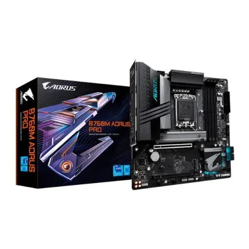 Placa Mãe LGA1700 B760 DDR5 12ª/13ª/14ª Geração Aorus Pro - 1 Ano de Garantia - WZetta