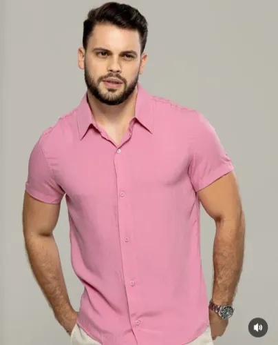 Camisas de botão várias cores e tamanhos