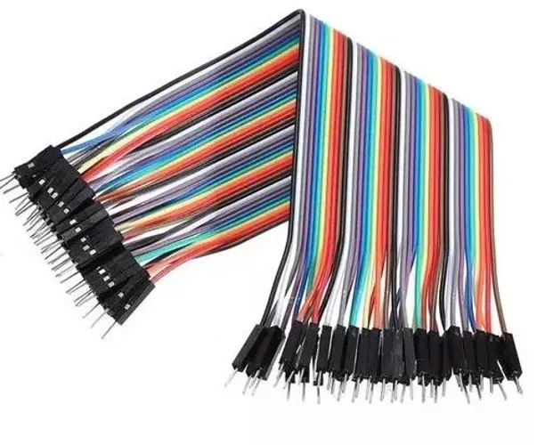 Fio de 20PCS Linha 30cm Jumper Macho Para Macho Cabos Conector    Arduino COD-CP57  