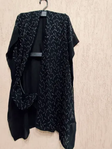 Sobre tudo Vintage em crepe de seda