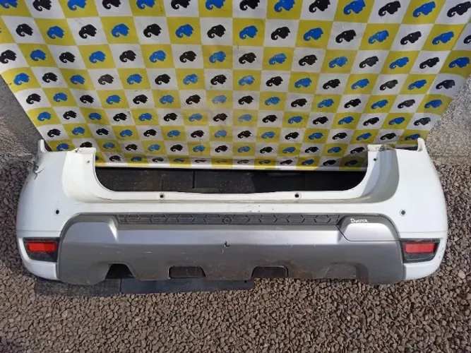 Parachoque Traseiro Renault Duster Dakar 2016 Original C Detalhe 
