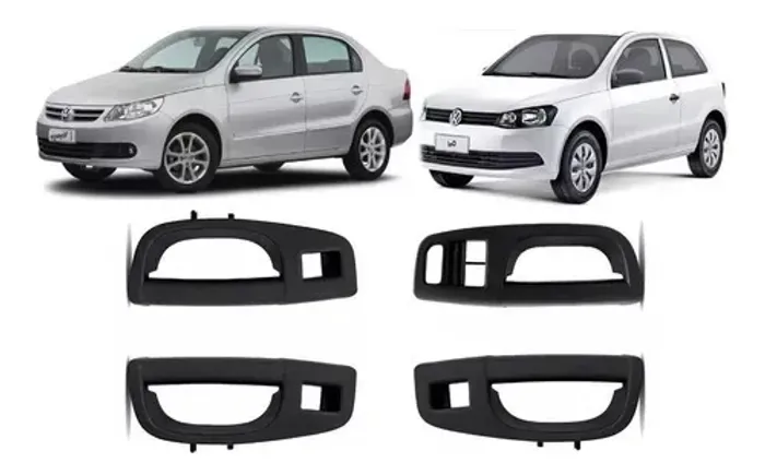 Puxador Porta Dianteiro Gol G5, G6, G7, G8, 2009 a 2023