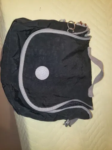 Lancheira Kipling preta. Original, comprada nos EUA