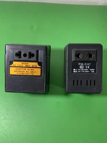 2 Conversores Transformador 220v Para 110v Usados