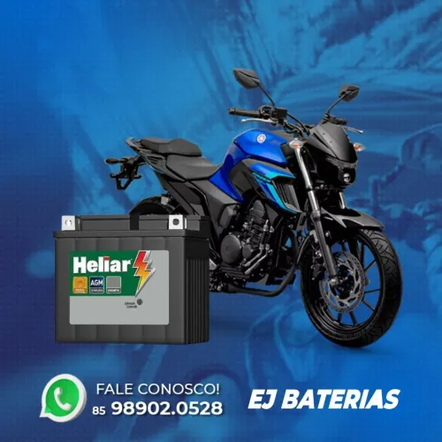 Bateria de moto 7 amperes em Fortaleza com o melhor preço da semana 