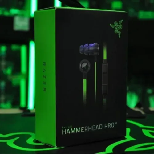 Fone De Ouvido Gaming Razer Hammerhead Pro V2 Lacrado