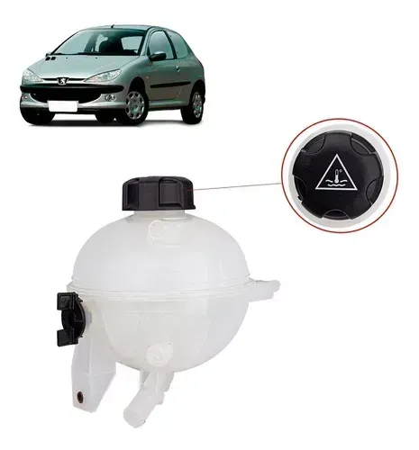 Reservatório Água Radiador Peugeot 206 1.6 2003-2008 1307ve