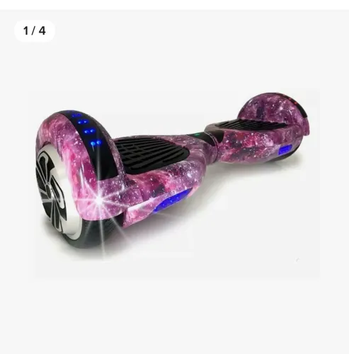 Hoverboard Skate Elétric Smart Balance Scooter Purple Space