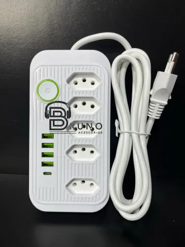 Extensão USB e Tomadas