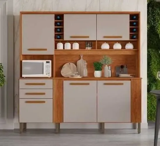 Armario de Cozinha 6 Portas Novo