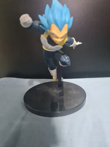VEGETA SSJ BLUE DRAGON BALL SUPER THE MOVIE ULTIMATE SOLDIERS 100% ORIGINAL COM CAIXA