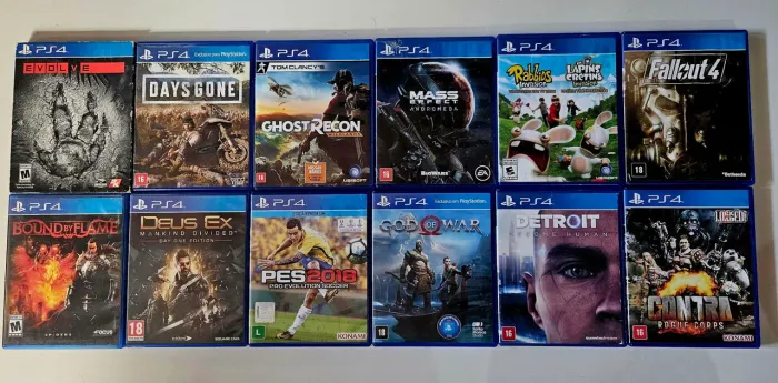 Jogos Playstation 4 (PS4) novos e seminovos 