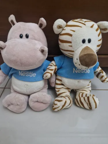 Pelúcias colecionáveis Nestlé