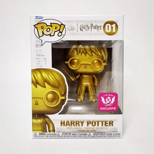 Funko Pop! Harry Potter nº01 Dourado (Gold) - Exclusivo It Sugar